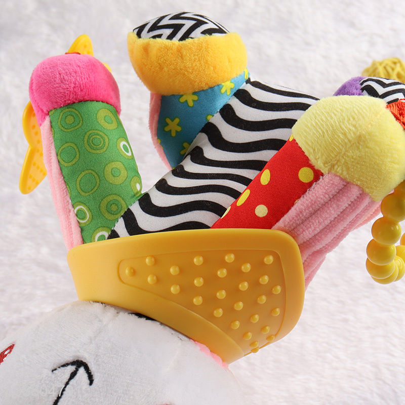 New arrival baby soother toy infant stroller rattle car seat toy