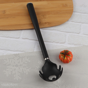 Top sale kitchen utensils black spaghetti spatula