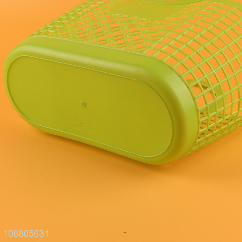 New arrival plastic hollow storage basket for sale