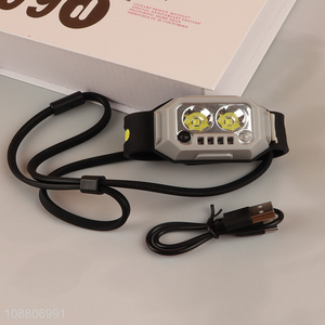 Factory price USB rechargeable professional headlamp