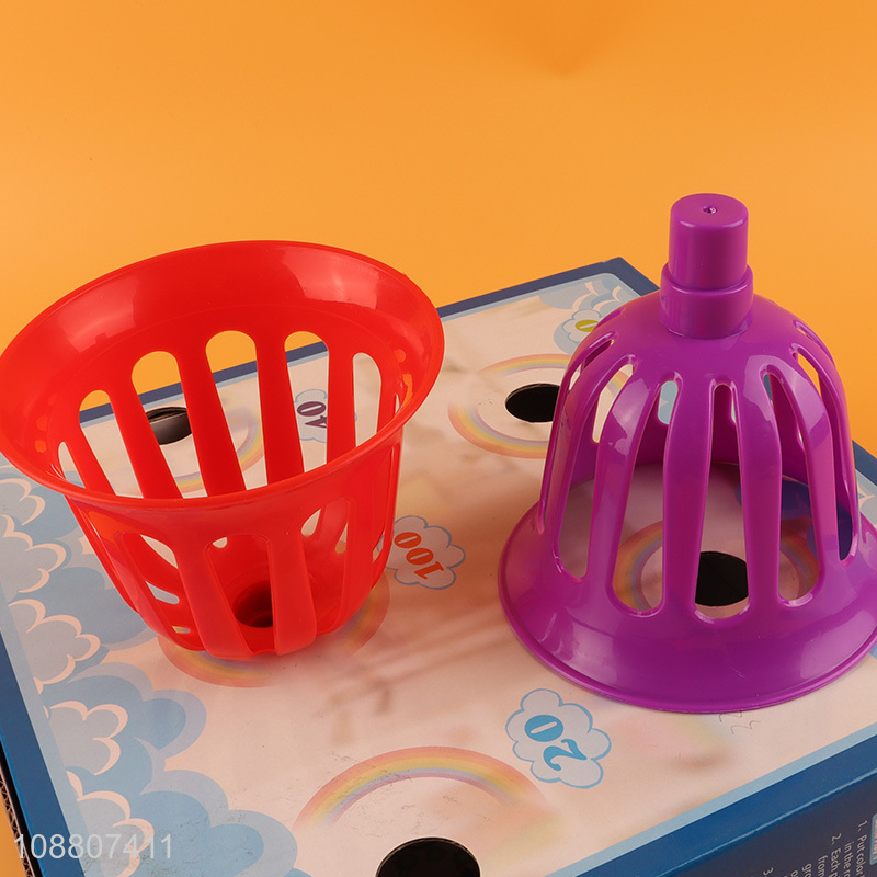 China products kids colorful cups shooting game