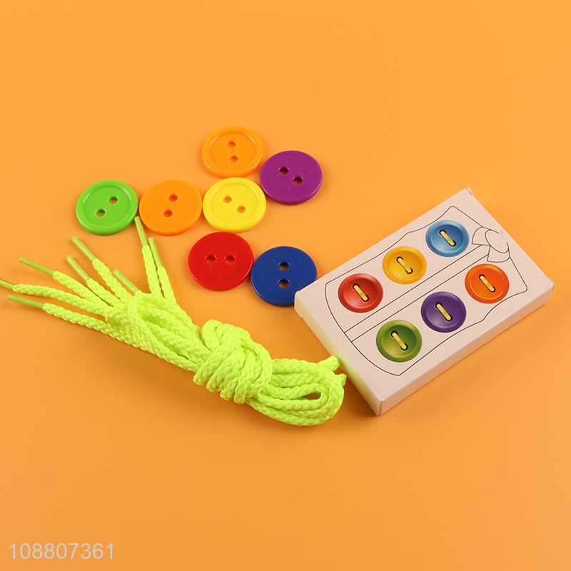 Latest products clothes button board game for children