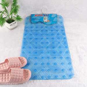 Wholesale clear non-slip shower mat pvc bathtub mat