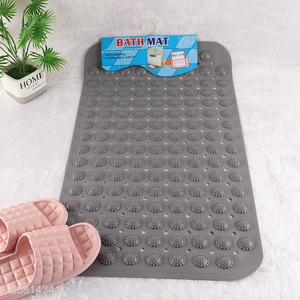 Factory price non-slip bathtub mat with drain holes