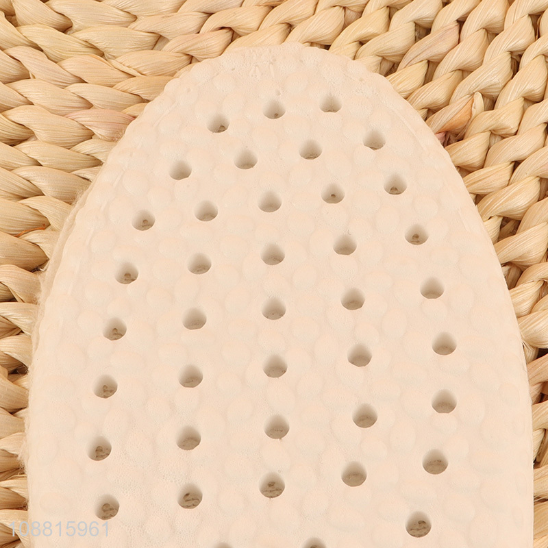 China supplier breathable pu massage shoes insoles