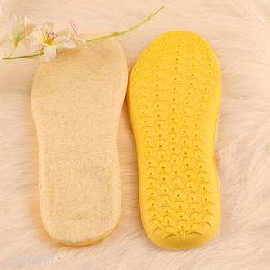 Latest products pu massage shoes insoles for shoes accessories