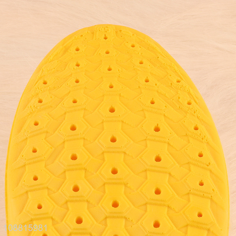 Latest products pu massage shoes insoles for shoes accessories