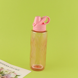 Factory price kids adults plastic water bottle with handle