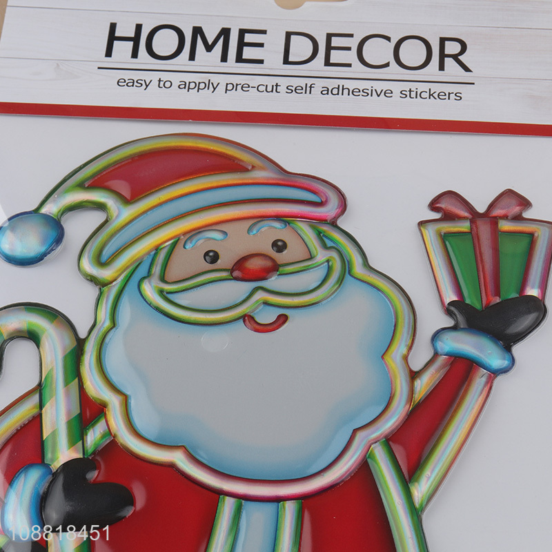 Top selling christmas decoration home decor sticker wholesale