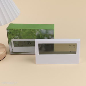 Good quality multi-function electronic alarm clock table clock