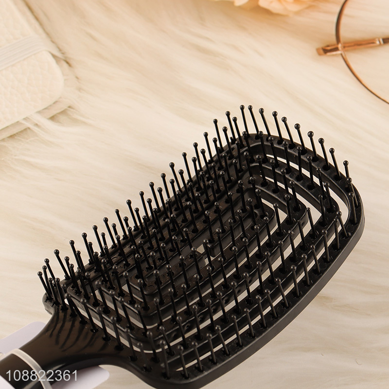 Best quality anti-static wide teeth hollow hair comb for sale