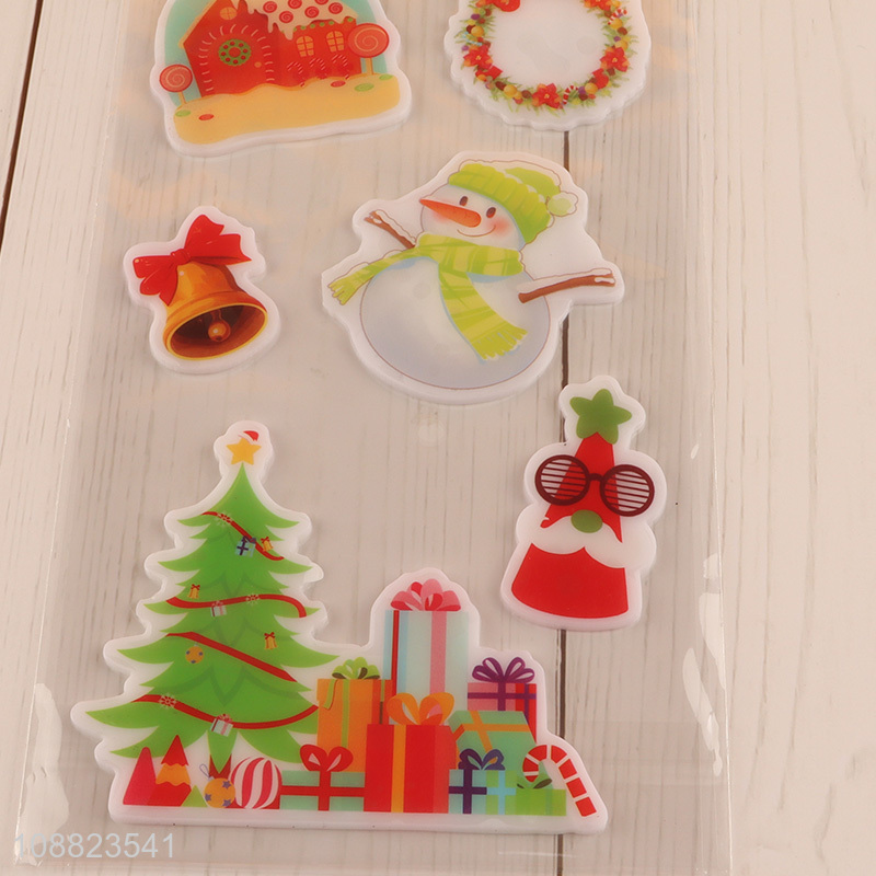 Factory Supply Christmas Window Clings Holiday Window Decals