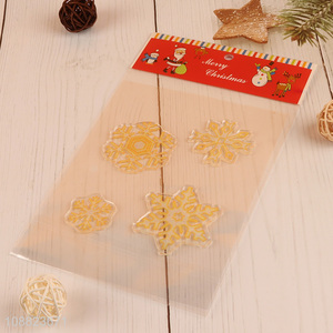Good Quality Christmas Thick Gel Window Clings for Gifts