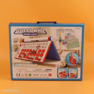 Factory Price 9PCS Guess Who Board Game Original Guessing Game