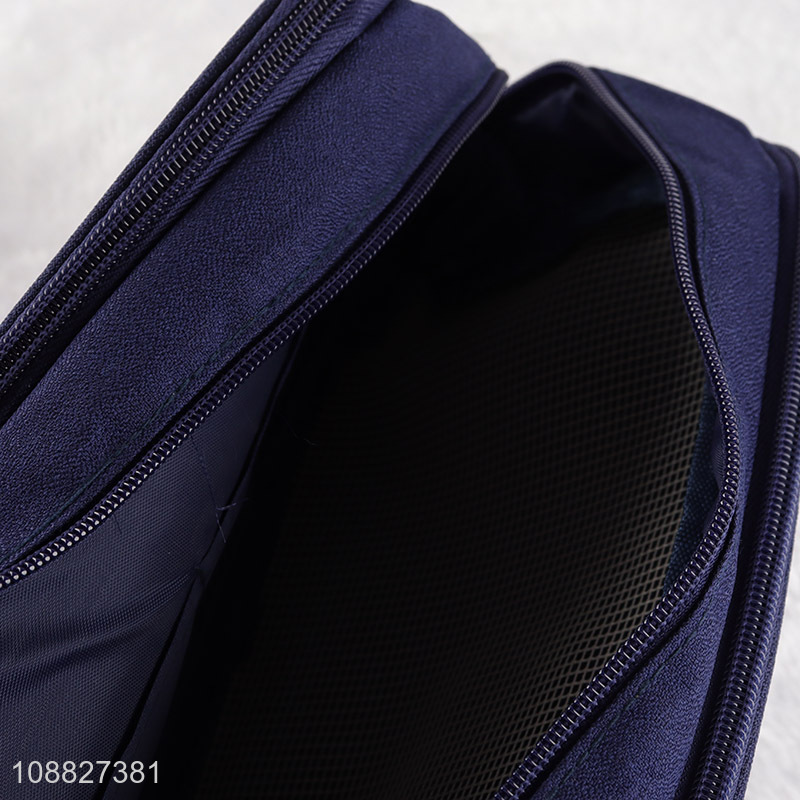 Factory price polyester makeup bag cosmetic bag for travel
