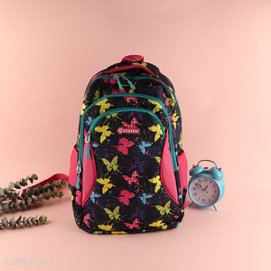 Latest products polyester waterproof school bag school backpack