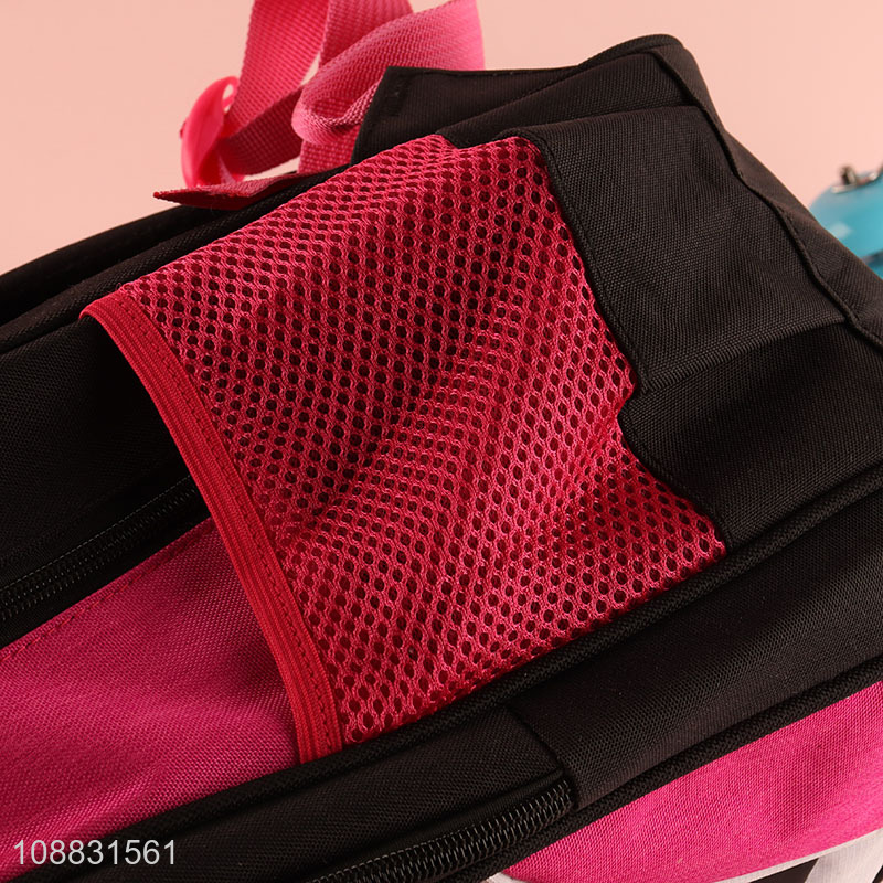 Factory supply polyester waterproof school bag school backpack