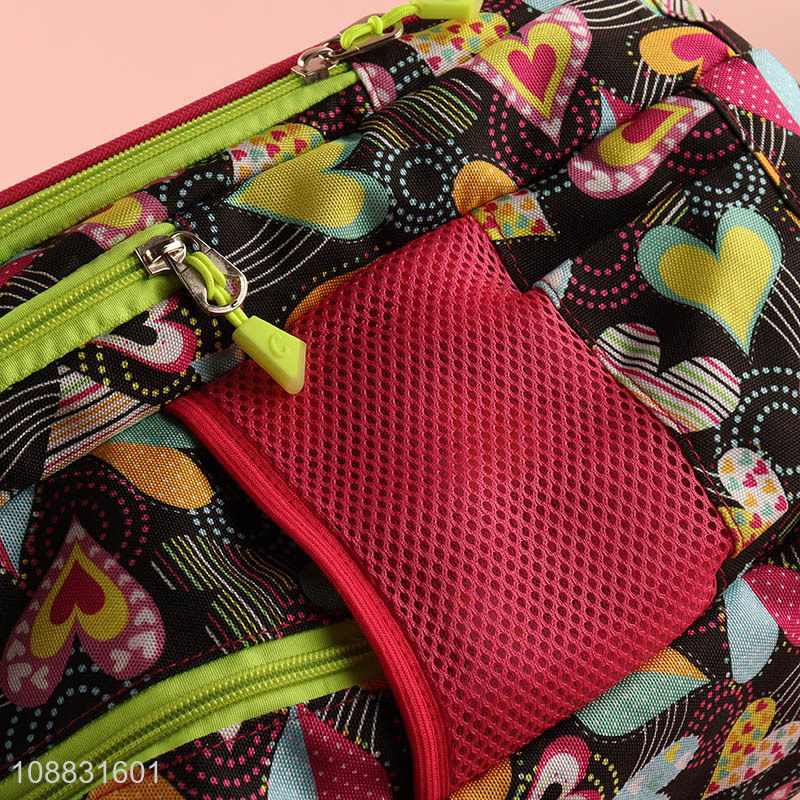 China supplier waterproof polyester school bag school backpack