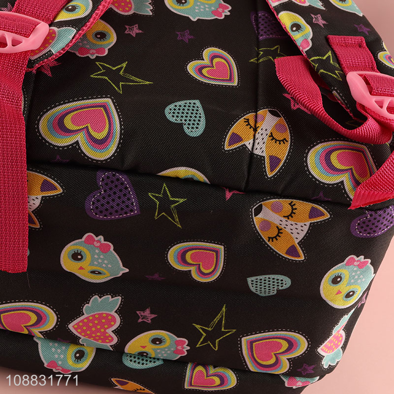 New style polyester waterproof school bag school backpack