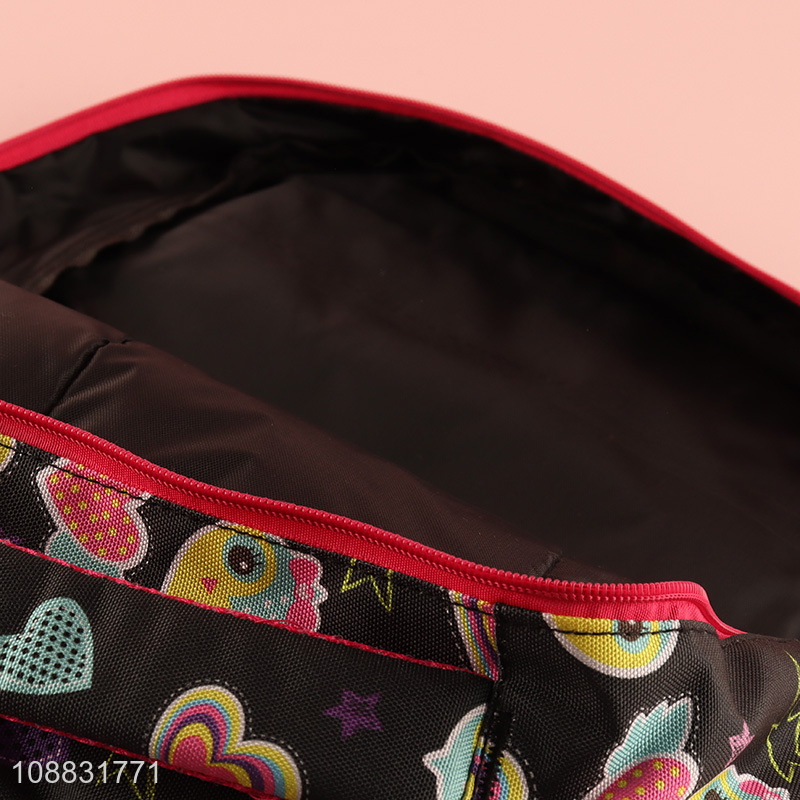 New style polyester waterproof school bag school backpack
