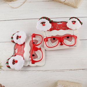 Good selling santa claus shaped christmas party glasses