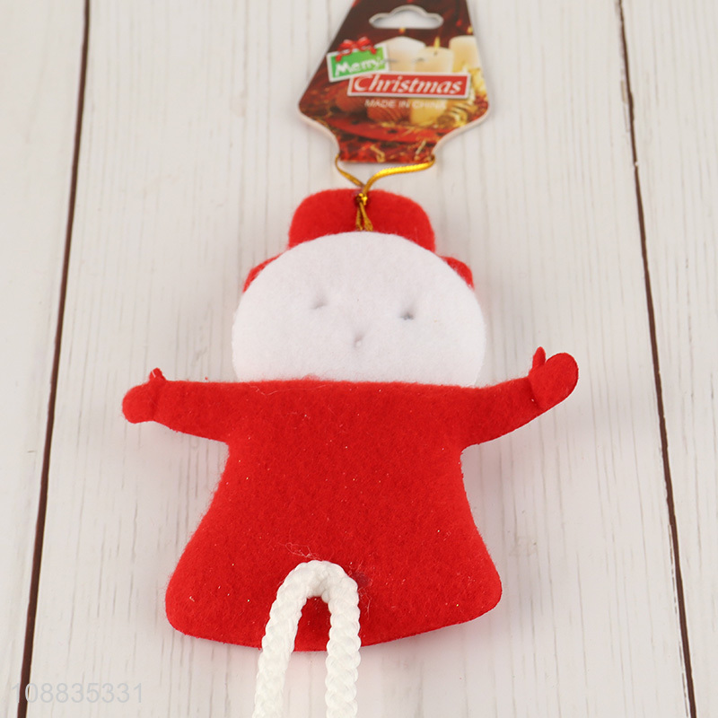 Popular products snowman christmas hanging ornaments for xmas tree