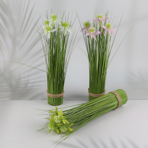 New product artificial plant onion grass for indoor outdoor decor