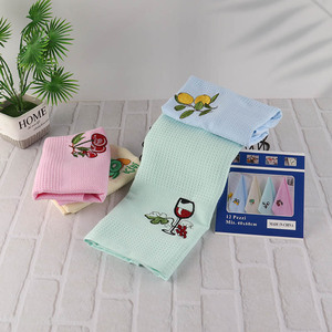 Good selling printed multicolor kitchen towel cleaning cloth