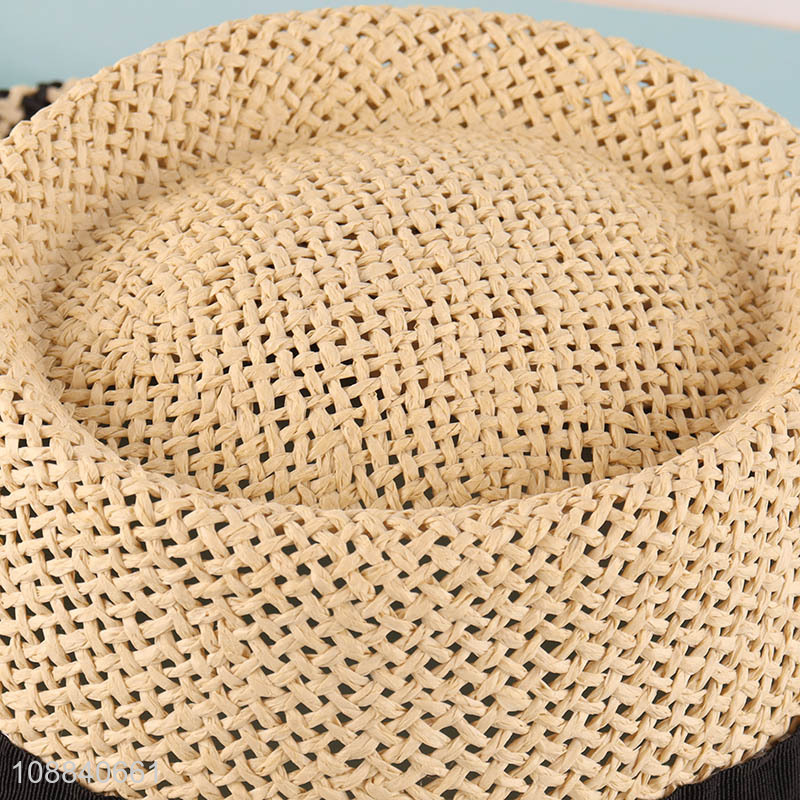 Hot selling womens straw hat sun protection sun hat