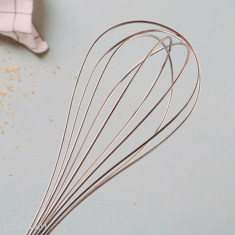 Good price stainless steel balloon whisk egg beater for cooking