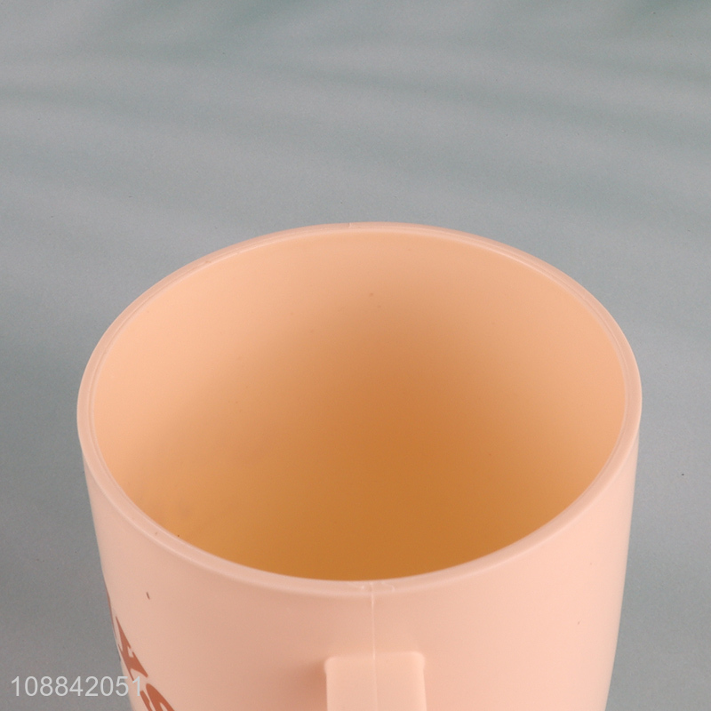 Low price plastic mouthwash cup bathroom brushing cup