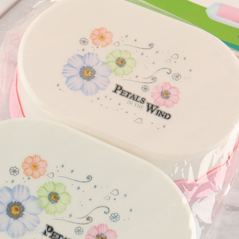 Hot Selling 2-Piece Travel Plastic Soap Holder with Lid