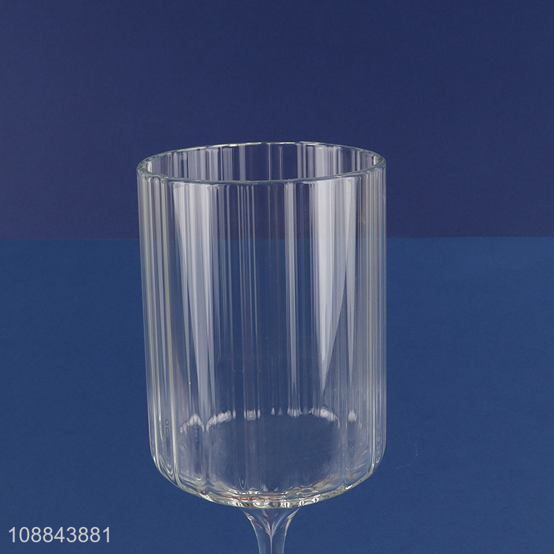 Most popular clear glass wine glasses champagne glasses for sale