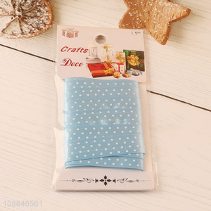 China factory blue gifts box packaging <em>ribbon</em> for sale