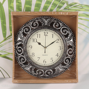 Factory supply European retro wall clock for home decoration
