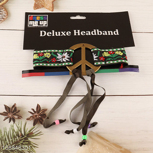 New Product American Indian Fabric Headband for Kids Adults