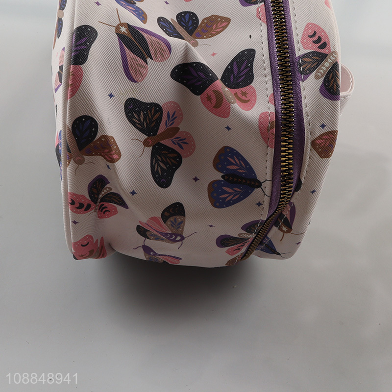 New product portable girls butterfly travel makeup bag cosmetic bag