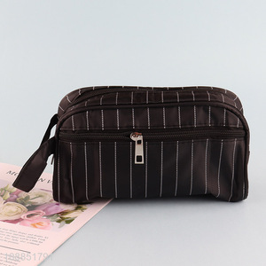 Wholesale large capacity travel toiletry bag makeup pouch for men