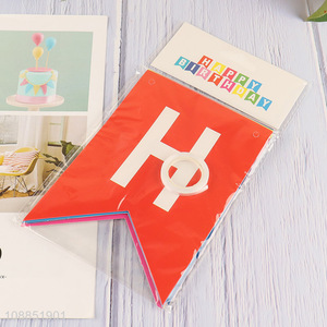 Online wholesale happy birthday banner for birthday party decoration