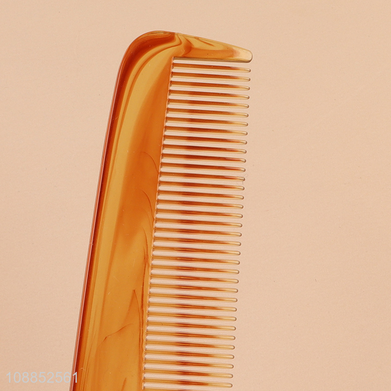 Top sale double-end wide tooth hair comb hair brush wholesale