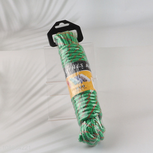 China wholesale green windproof 10m clothesline clothes rope