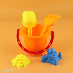 Good quality children beach toys digging sand toys with bucket