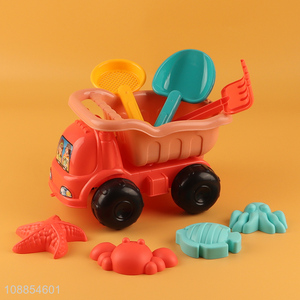 Top sale outdoor engineering truck beach toys for children
