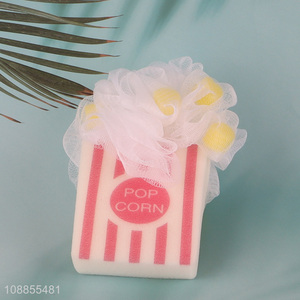 Best selling multifunctional bath sponge bath flower wholesale