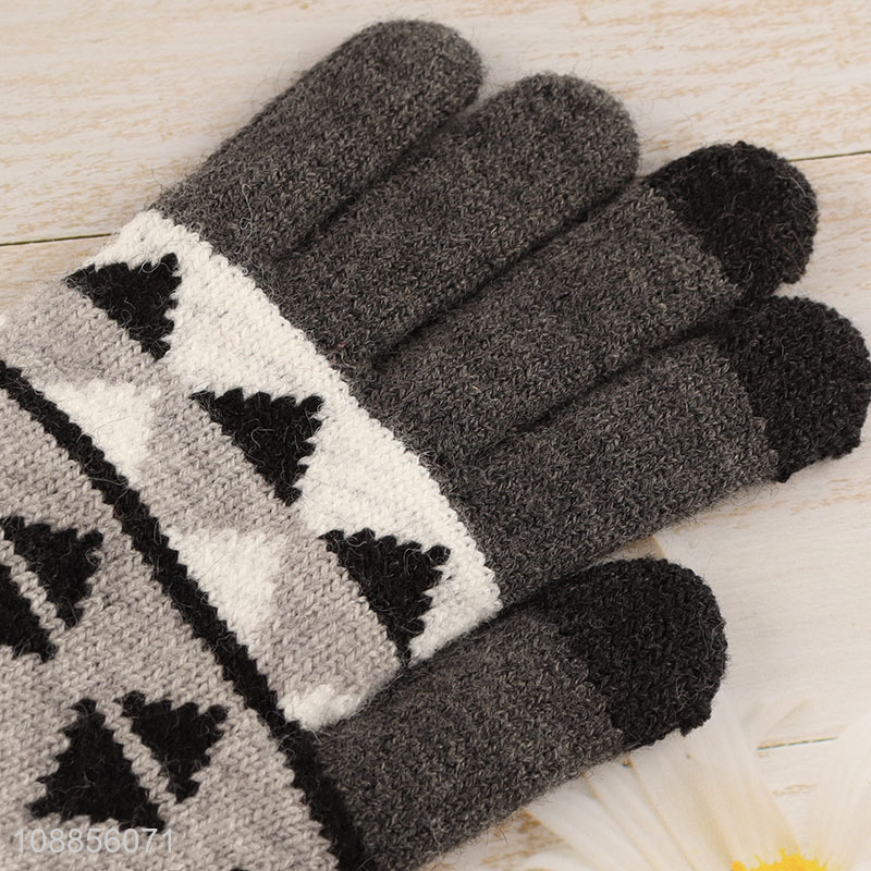New product unisex winter touch screen gloves for driving runing