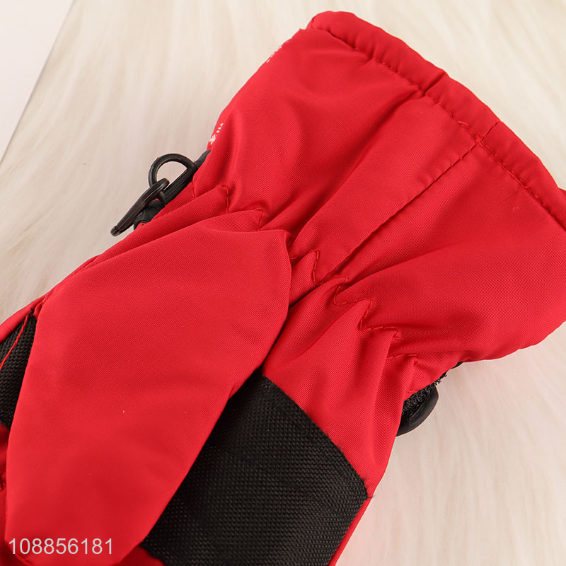 New product kids winter snow gloves insulated ski gloves