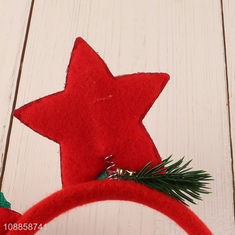 China supplier star shape chrismtas party hair hoop hair accessories