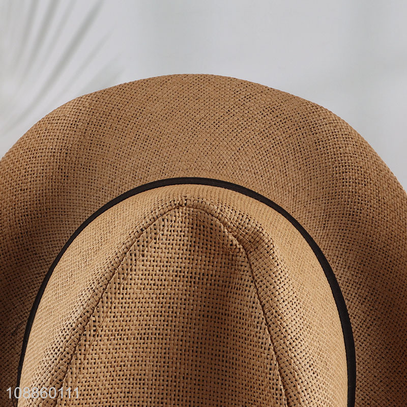 Latest products outdoor summer sun hat beach straw hat