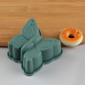 Yiwu market butterfly shaped silicone non-stick cake mold