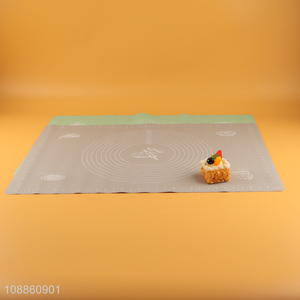 Best sale rectangle non-slip baking mat pastry mat for home